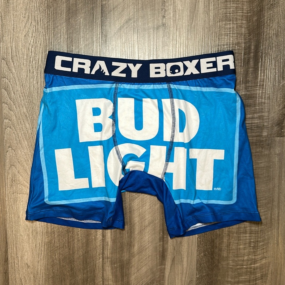 Bud Light Crazy Boxer Boxer Brief - Small